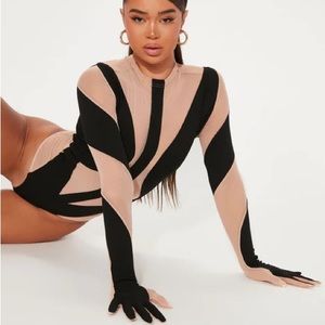 Mesh Illusion Bodysuit